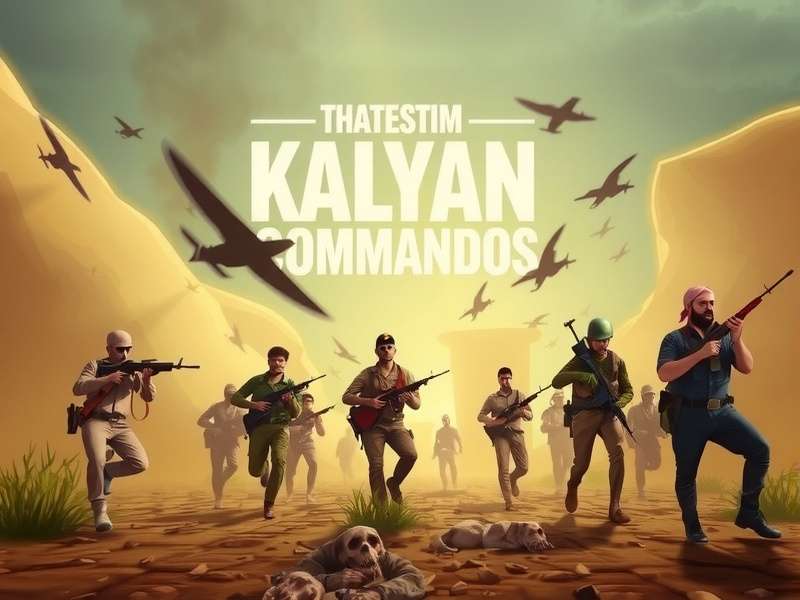 Kalyan Commandos Game Action Scene